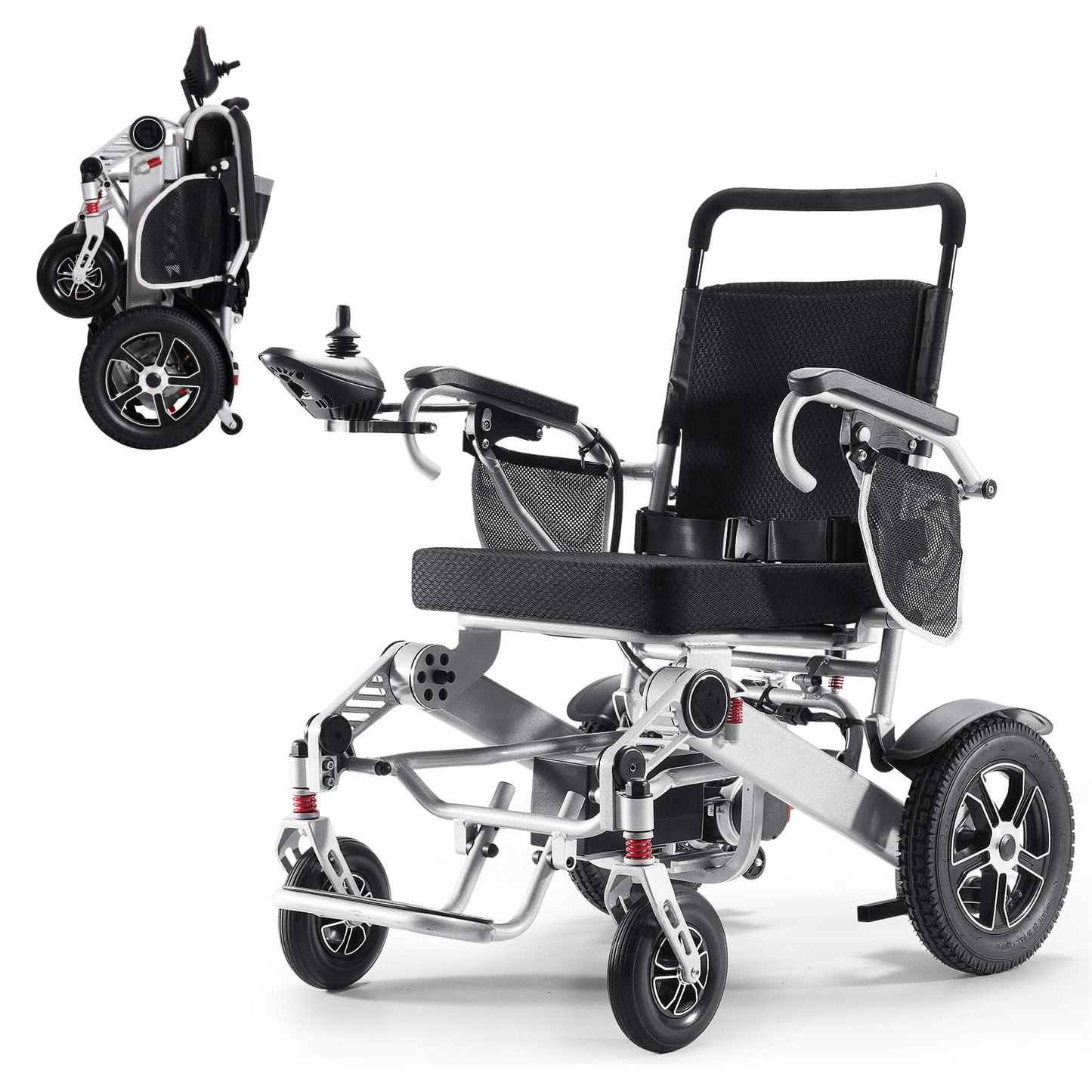 Safe and foldable power wheelchairs for the elderly, disabled and persons with mobility needs.