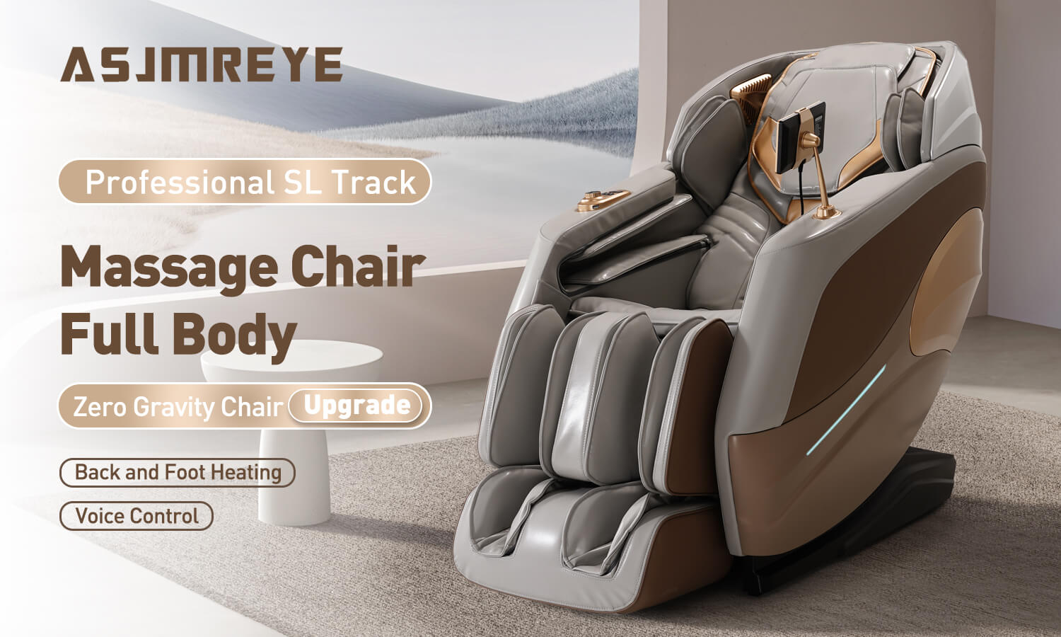 A_professional_light_brown_SL_track_full_body_massage_chair_in_the_living_room