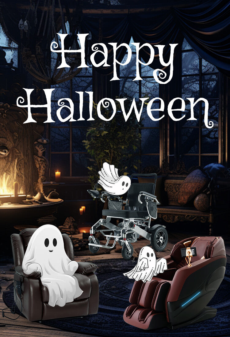 Happy Halloween sale on lift chair, wheelchair and massage chair