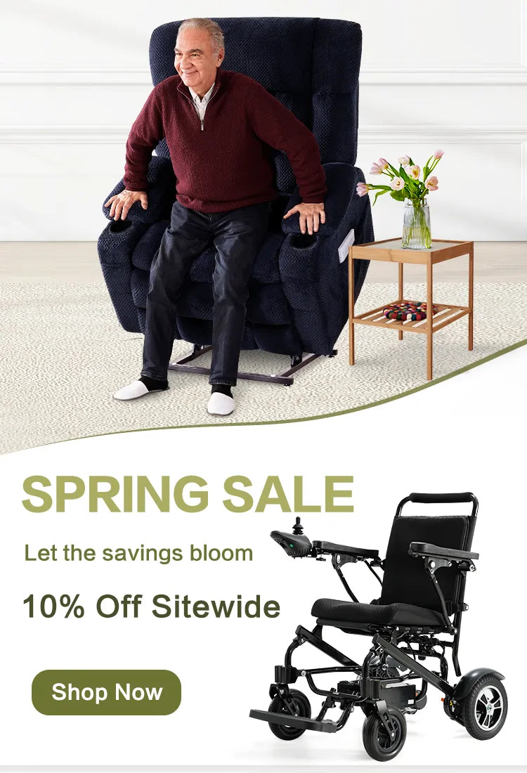 Spring sale power lift recliner, wheelchair, massage chair, 10% off sitewide