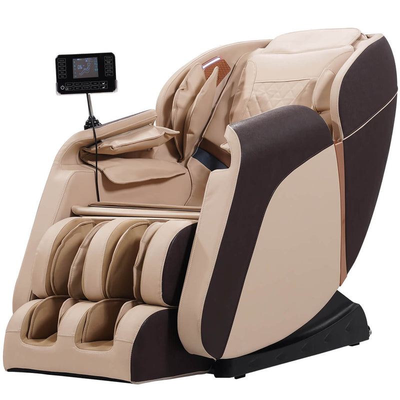 Asjmreye Massage Chairs Zero Gravity Chair Full Body Airbags Massage Brown size