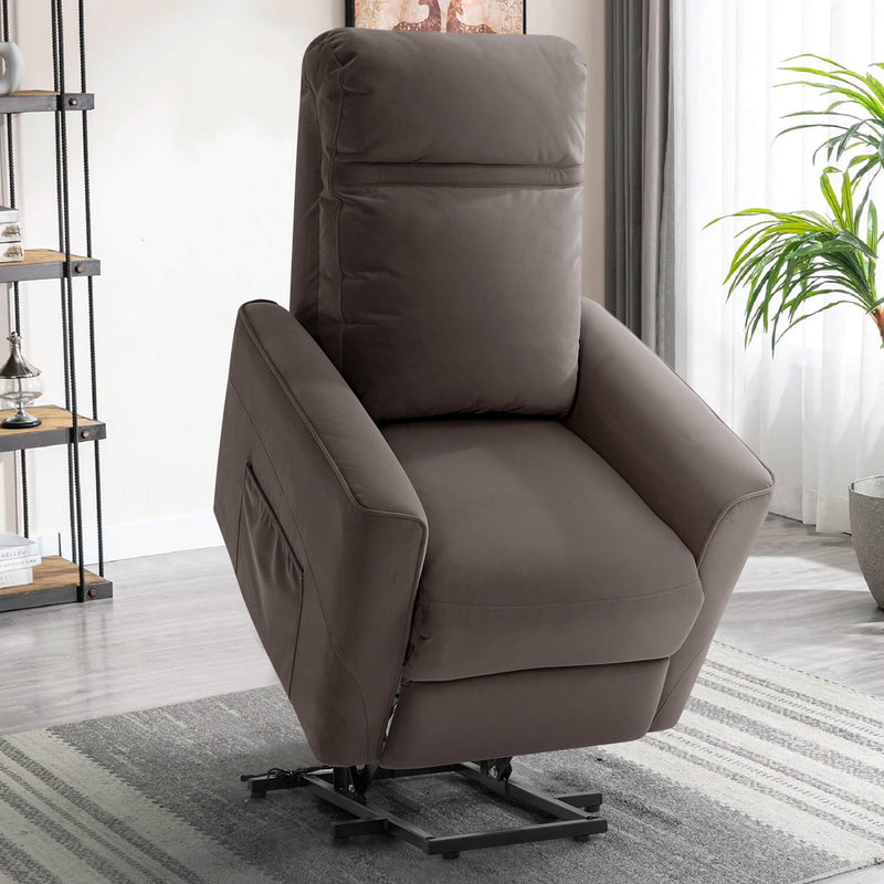 Power Lift Recliner Chair with Kneading Massage, Removable Backrest