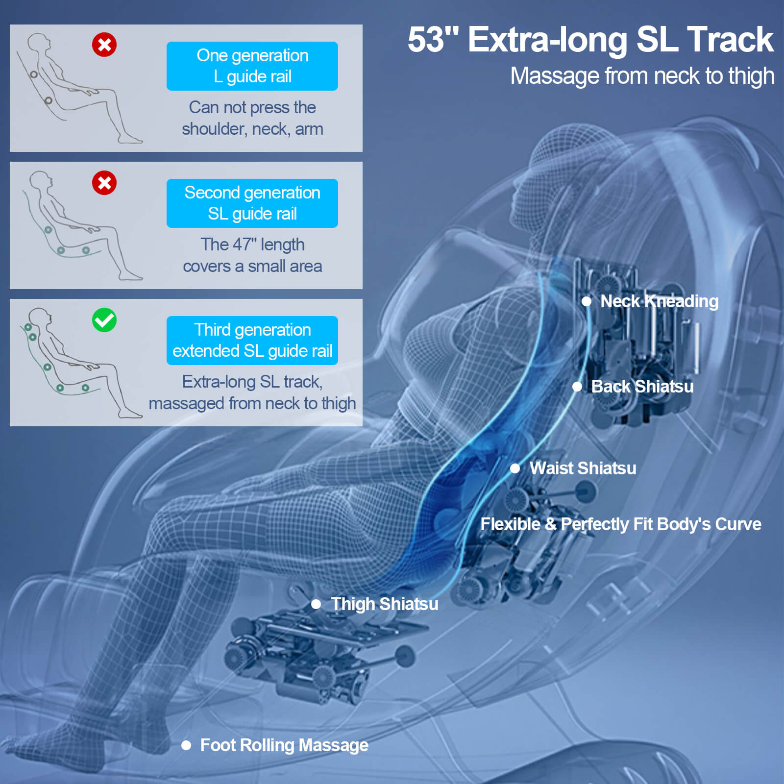 asjmreye 4d full body massage chair 