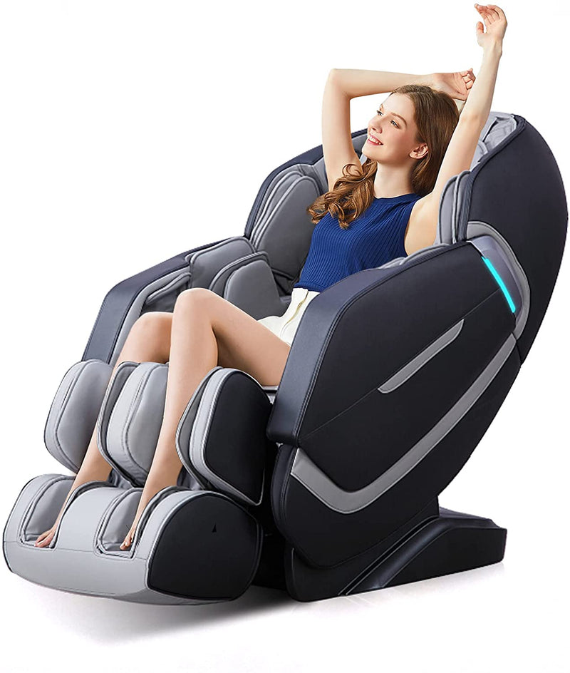 4D Massage Chair, W/ Zero Gravity & Full Body Airbags Massage, Smart Body Scan